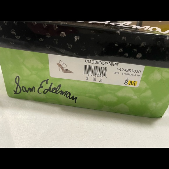 Gold, Sam Edelman, Size 8 Heels - Picture 4 of 5